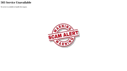 Scam Website Screenshot Michellgoldendoodles.com