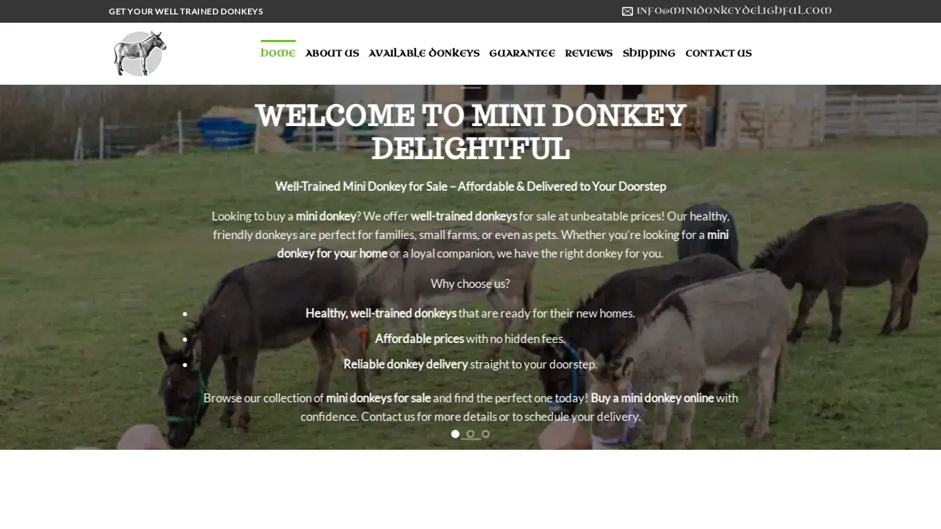 is Donkey – minidonkeylocalranch legit? screenshot