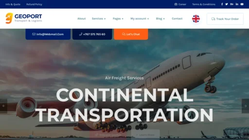 Scam Website Screenshot Oceanicshippingcontainers.com
