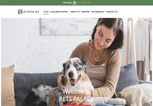 is petspalace.co.za legit? screenshot