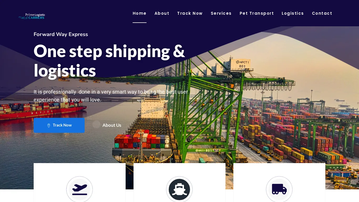 is Prime Logistic Carriers – Prime Logistic Carriers legit? screenshot