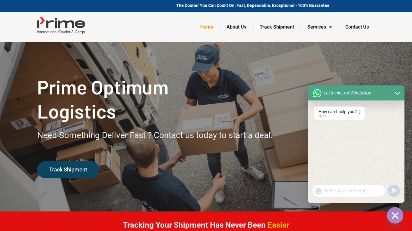 is Logistic Services You Can Trust – With Several Tracking Options, You Can Get The Accurate Transit Time Estimates You Need. Explore Shipping Options. legit? screenshot