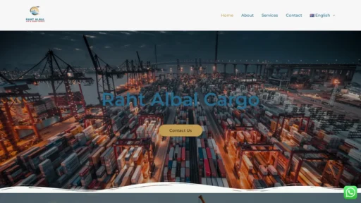 Scam Website Screenshot Rahtalbalcargo.com