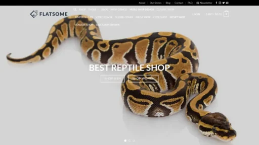 Scam Website Screenshot Reptileshopnow.com