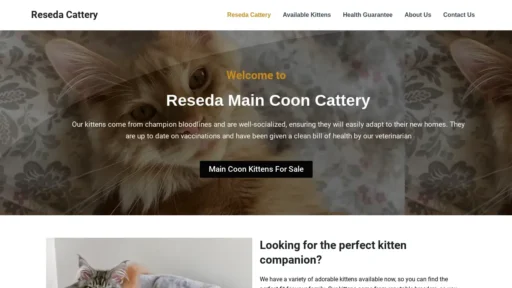 Scam Website Screenshot Resedacattery.com