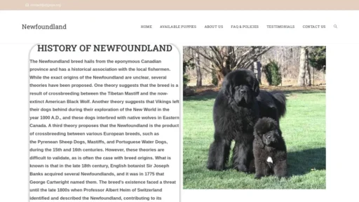 Scam Website Screenshot Rhpups.org