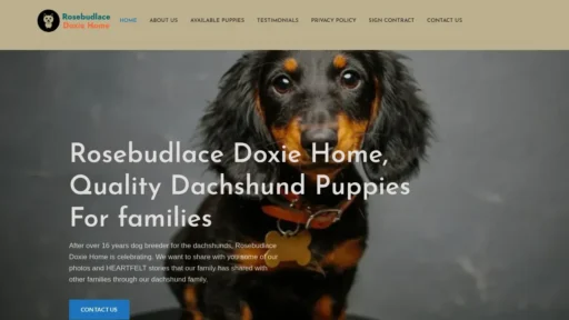 Scam Website Screenshot Rosebudoxies.com