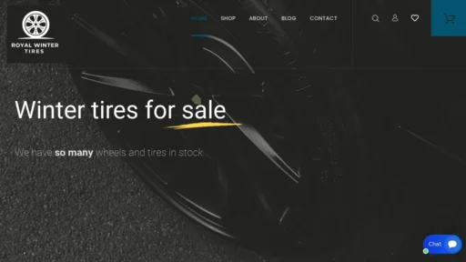 Scam Website Screenshot Royalwintertires.com