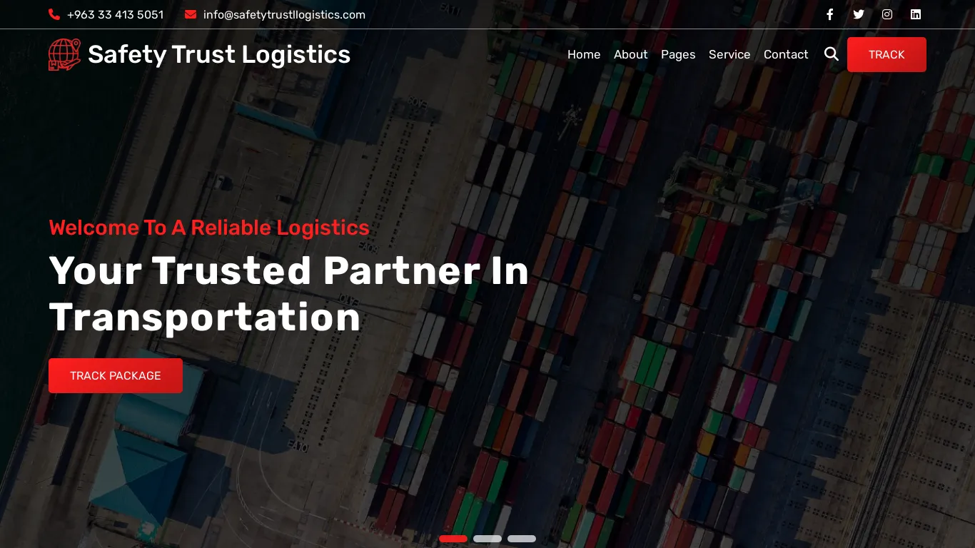 is Safety Trust Logistics | Logistics & Transportation legit? screenshot