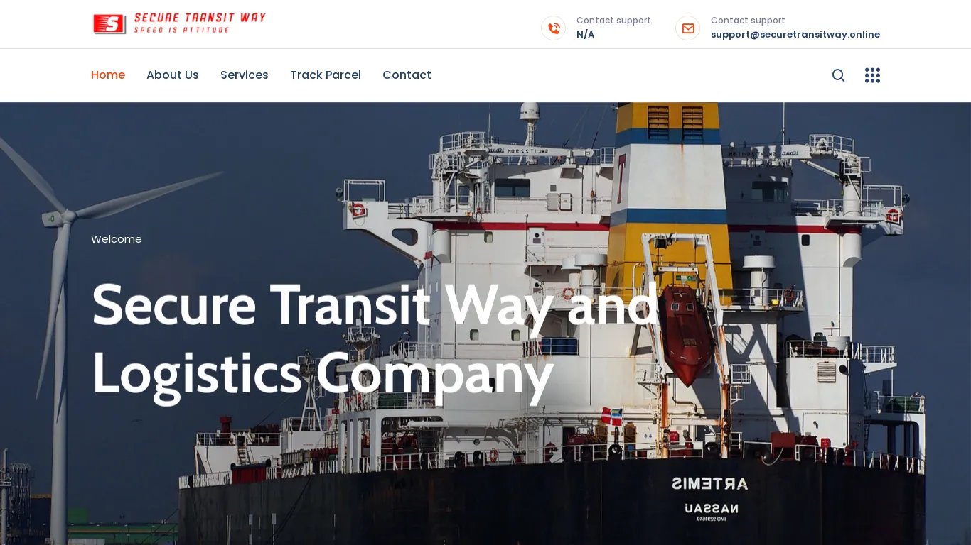 is Secure Transit Way - Safe Deposit and Shipment Services legit? screenshot