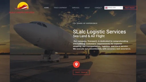 Scam Website Screenshot Slalc.com