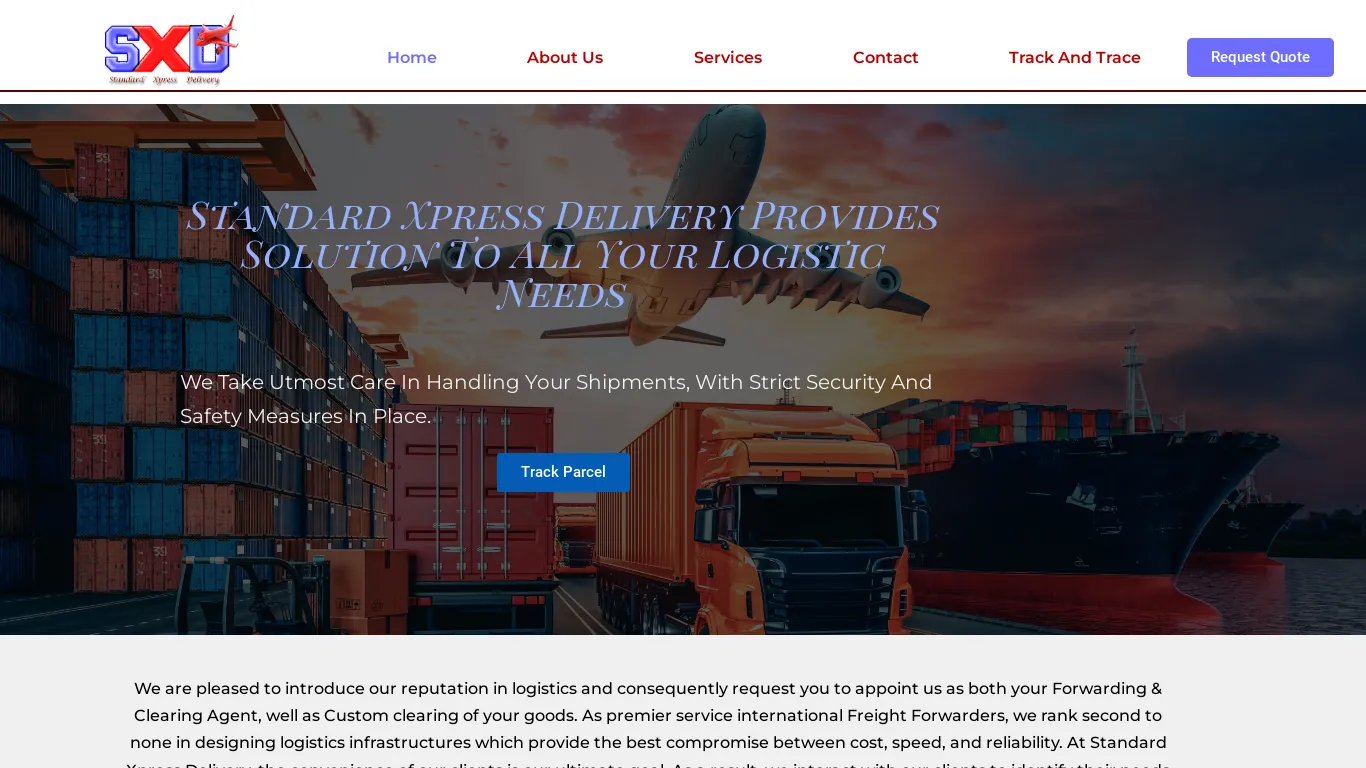is Standard Xpress – Logistic Company legit? screenshot
