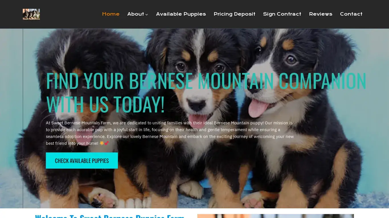 is Sweet Bernese Farm – Sweet Bernese Farm legit? screenshot