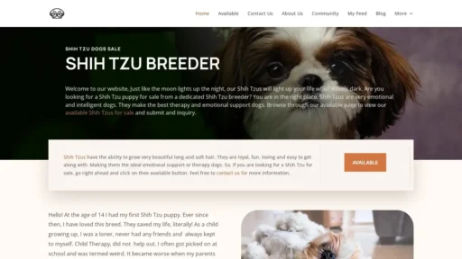 Scam Website Screenshot Thepetpawz.us