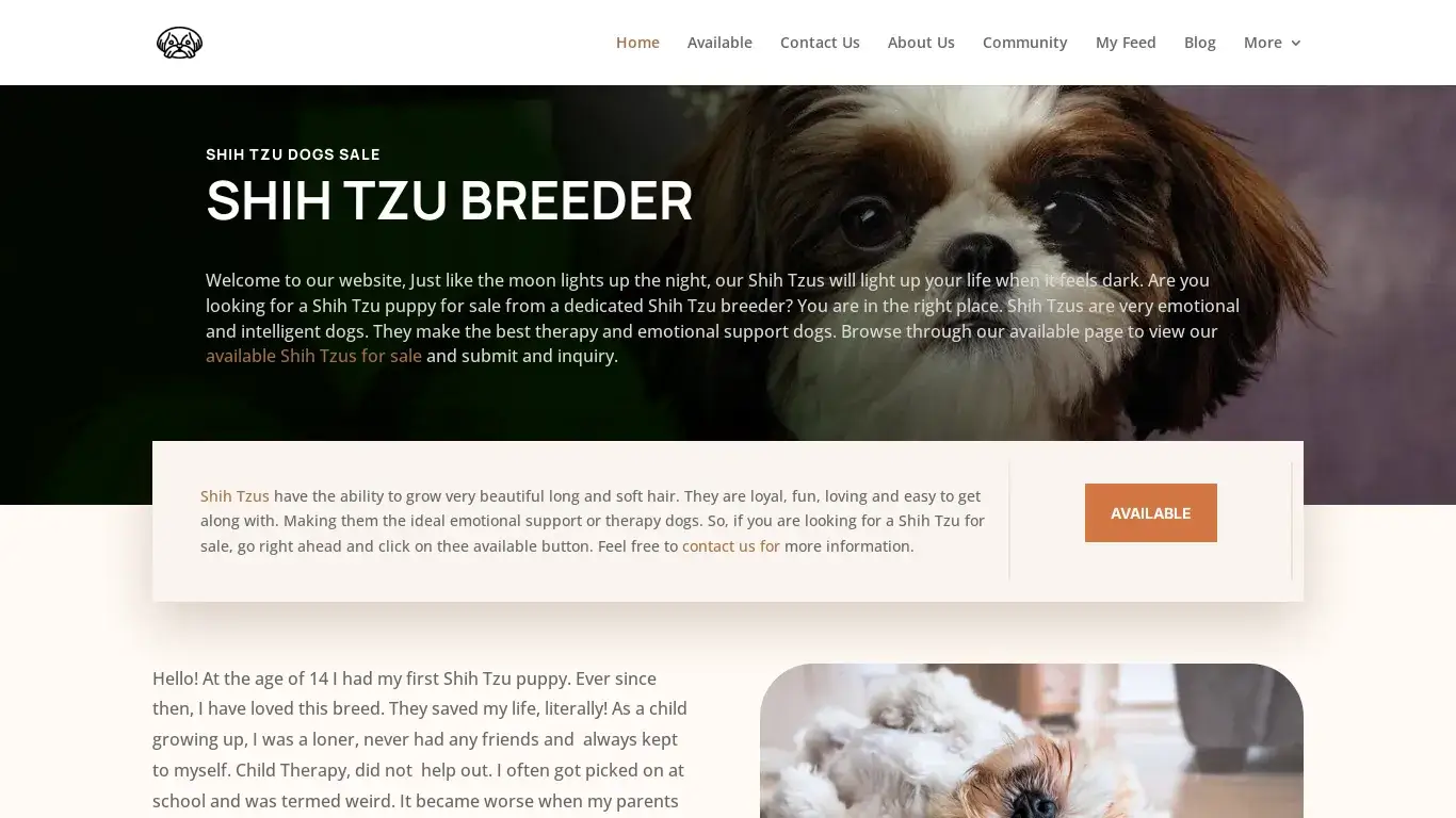 is Shih Tzu Dogs For Sale, Potty & Crate Trained - $500 legit? screenshot