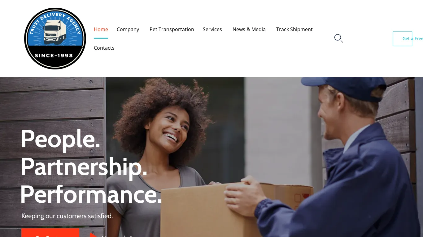 is Trust Delivery Agency legit? screenshot