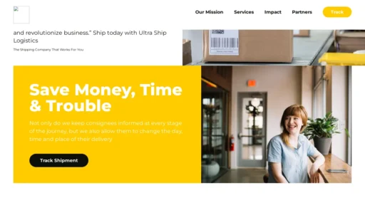 Scam Website Screenshot Ultralazership.com