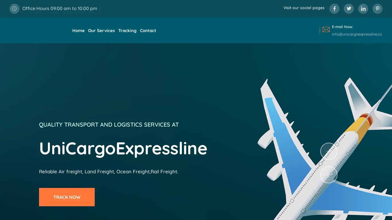 is UniCargoExpressline – UniCargoExpressline legit? screenshot