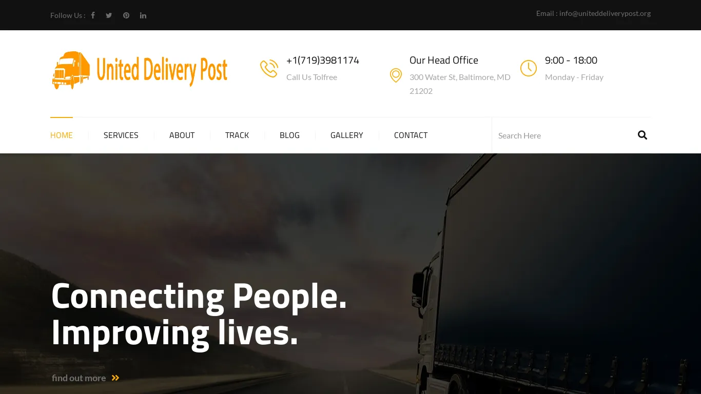 is United Delivery Post – Transportation and Logistics Services legit? screenshot