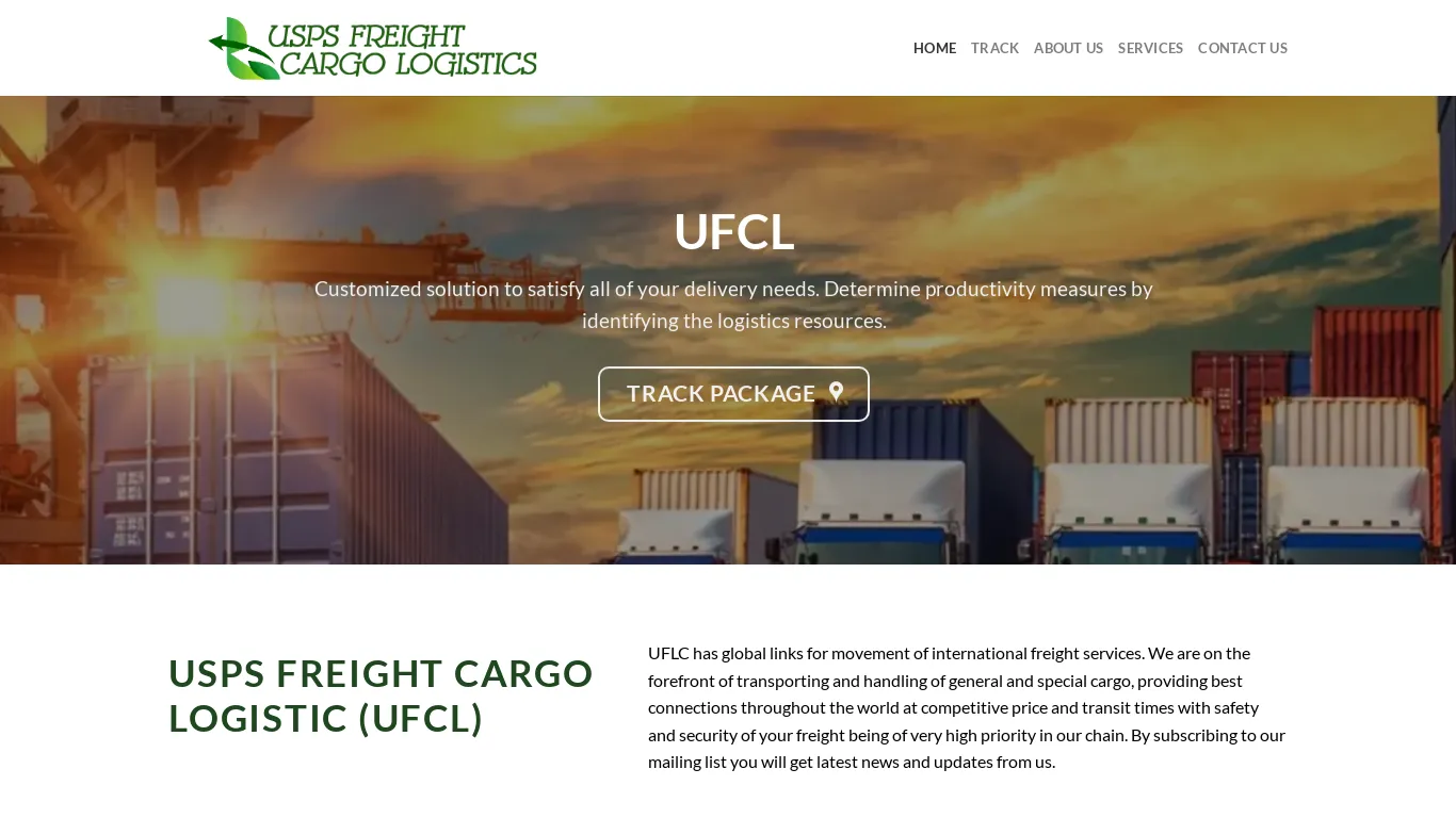 is Usps Freight Cargo Logistics – Your Trusted Source In Supply Chain legit? screenshot