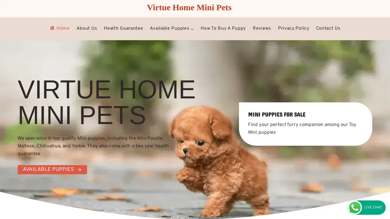 is Virtue Home Mini Pets legit? screenshot