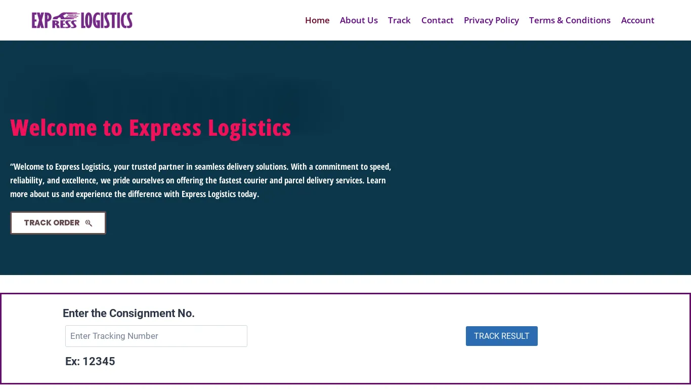 is Express Logistics legit? screenshot