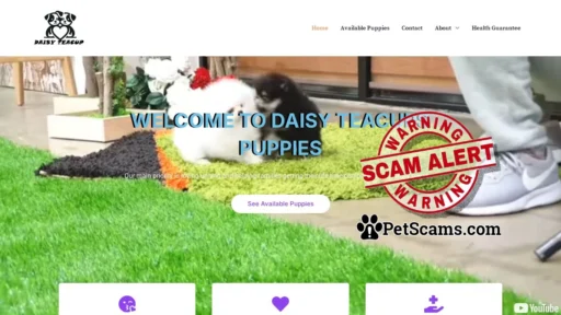 Scam Website: puppies for saleHome -