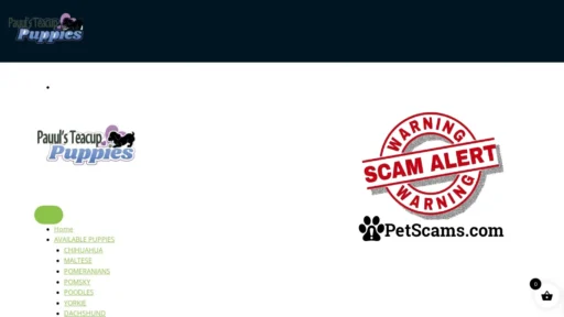 Scam Website: Teacup breeders home – teacup breeders