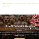 happy cockerspaniel com