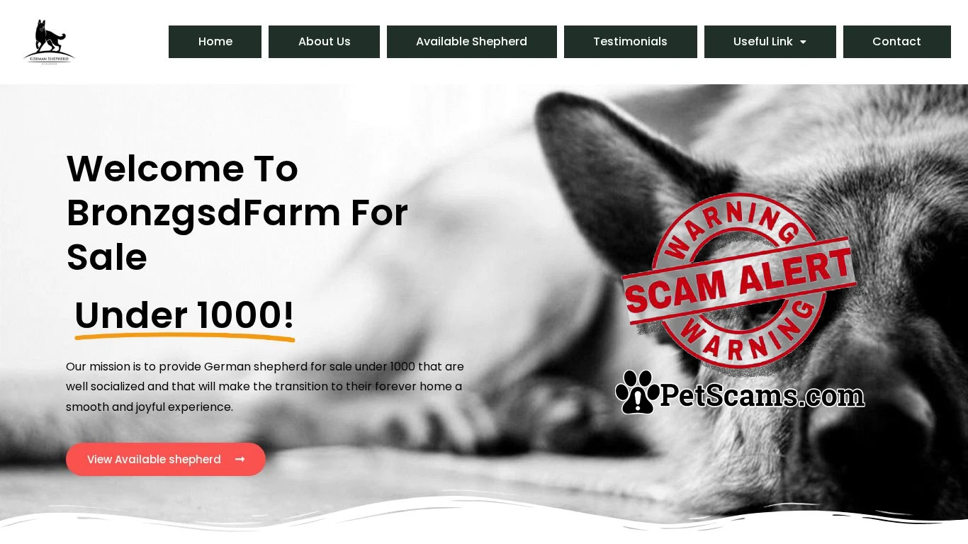 is Bronzgsd Farm. – Beautiful Puppies For Sale legit? screenshot